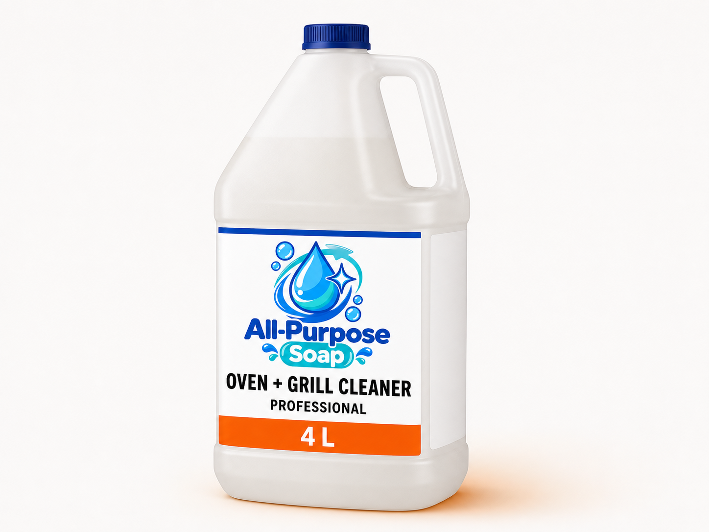 Oven + Grill Cleaner 4 litre professional packaging